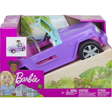 Barbie Doll-Sized SUV - Purple Off-Road Adventure Toy