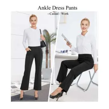 G4Free Women's Yoga Dress Pants for Casual Work