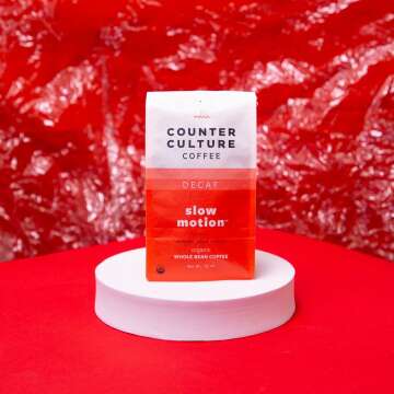 Organic Slow Motion Decaf - Medium Roast Coffee - 12 oz