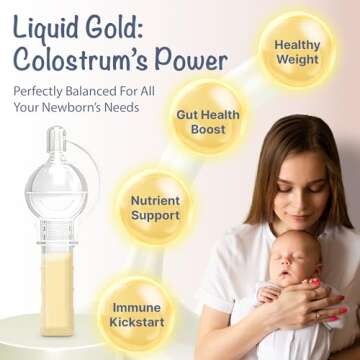 Colostrum Collector Essentials Kit - (10 Piece Set) for Colostrum Collection, Storage, Safely Transp...