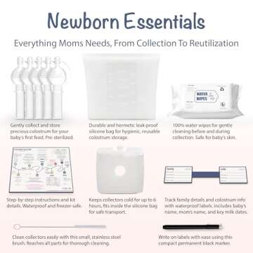 Colostrum Collector Essentials Kit for New Moms