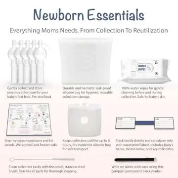 Colostrum Collector Essentials Kit for New Moms
