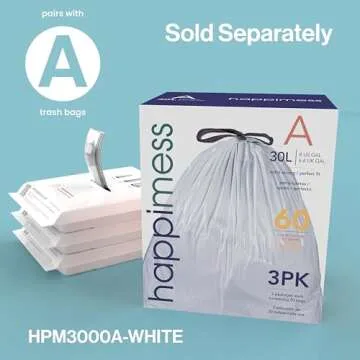 happimess Beni 16-Gallon Double-Bucket Trash Can