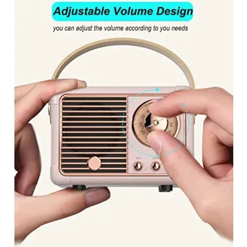 Dosmix Retro Bluetooth Speaker for Stylish Audio