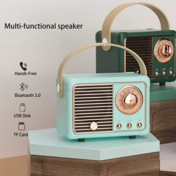 Dosmix Retro Bluetooth Speaker for Stylish Audio