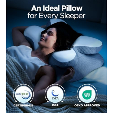 Pain Relief Cervical Neck Pillow for Comfort