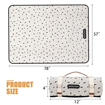 Extra Large Waterproof Picnic Blanket - Portable & Stylish