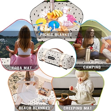 Extra Large Waterproof Picnic Blanket - Portable & Stylish