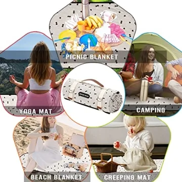 Extra Large Waterproof Picnic Blanket - Portable & Stylish