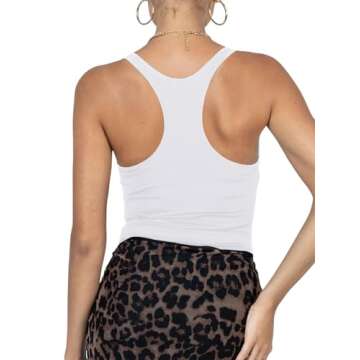 Buy REORIA Women's Sexy Casual Bodysuit for Summer