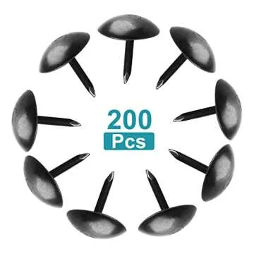 Piutouyar 200 Pcs Antique Metal Upholstery Tacks