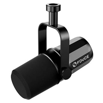 FDUCE SL40X XLR Dynamic Microphone for Vocal Recording, Podcasting, Gaming, Live Streaming&Broadcast...