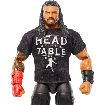 WWE Roman Reigns Elite Action Figure, 6-Inch Collectible