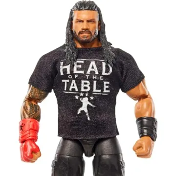 WWE Roman Reigns Elite Action Figure, 6-Inch Collectible