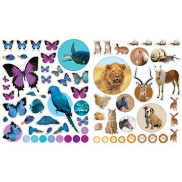 Eyelike Stickers: Animals