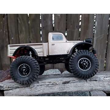 Little Guy Racing Trail King M/T Tires for RC Vehicles 1.0 Inch