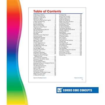 Spectrum Reading Comprehension Grade 4, Ages 9 to 10, 4th Grade Reading Comprehension Workbooks, Nonfiction and Fiction Passages, Summarizing Stories and Identifying Themes - 174 Pages