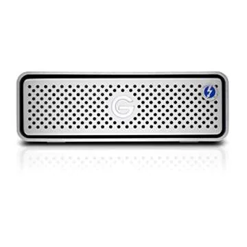 G-Technology 12TB G-DRIVE with Thunderbolt 3 and USB-C Desktop External Hard Drive, Silver - 0G05383...