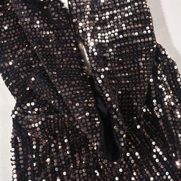 Novaorily Women Sparkly Sequin Mini Dress Party Club Nights