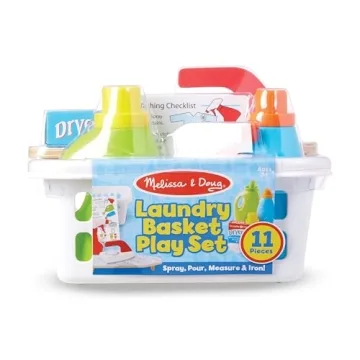 Melissa & Doug Laundry Basket Pretend Play Set for Kids