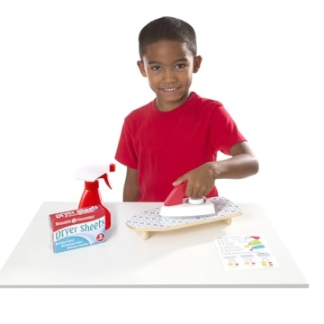 Melissa & Doug Laundry Basket Pretend Play Set for Kids