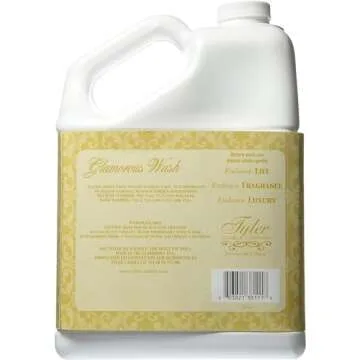 Tyler's Diva Glam Wash Laundry Detergent, Gallon (128 Fl oz) (Pack of 1) ILIOS Packaging.