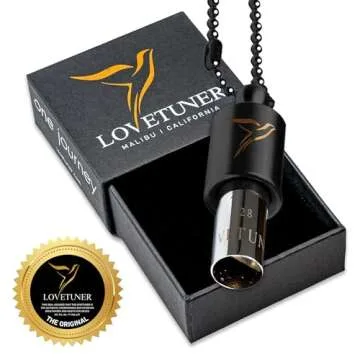 LOVETUNER Meditation Tuning Necklace 528 hz Frequency of Love | Mindfulness Device for Anxiety & Stress Relief