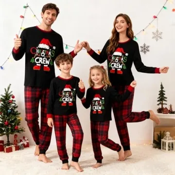 WephuPSho Christmas Family Pajama Sets for Festive Fun!