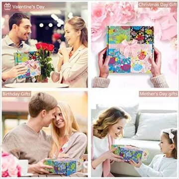 Large Size Scented Candles Gifts Sets for Women,4.4oz Travel Tin Aromatherapy Soy Candle with Gardenia,Jasmine and Lavender Fragrance Gift for Birthday Mother's Day Christmas Bath Yoga