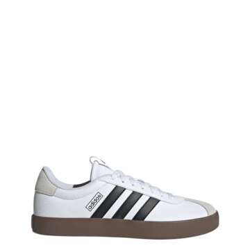 adidas Men's VL Court 3.0 Sneaker - Premium Suede Casual Footwear