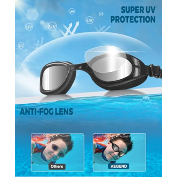Polarized Kids Swim Goggles - Anti-Fog and Comfortable