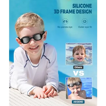 Polarized Kids Swim Goggles - Anti-Fog and Comfortable