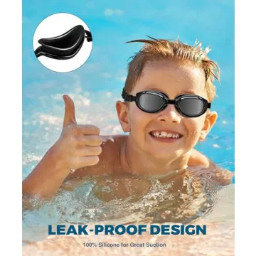Polarized Kids Swim Goggles - Anti-Fog and Comfortable