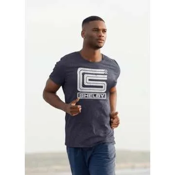 Authentic American Classics Shelby Racing Logo Graphic Tee