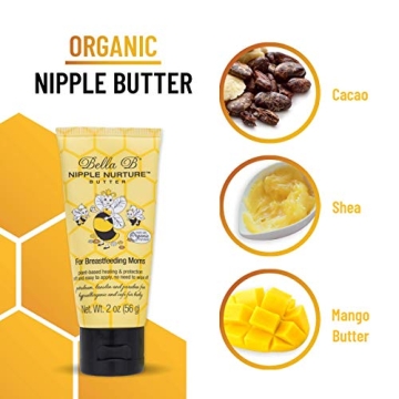 Bella B Organic Nipple Butter - Soothing Breastfeeding Cream