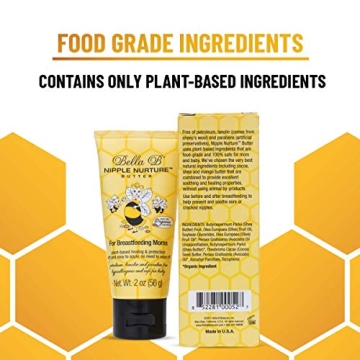 Bella B Organic Nipple Butter - Soothing Breastfeeding Cream