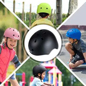 Besttravel Kids Helmet, Toddler Helmet Adjustable Toddler Bike Helmet Ages 3-8 Years Old Boys Girls ...
