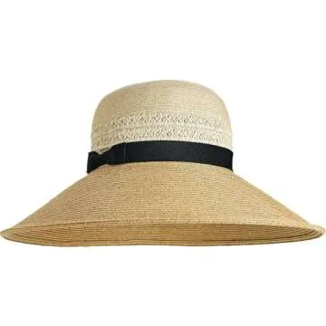 Coolibar Women's Shannon Beach Hat - Stylish Sun Protection