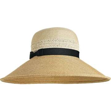 Coolibar Women's Shannon Beach Hat - Stylish Sun Protection