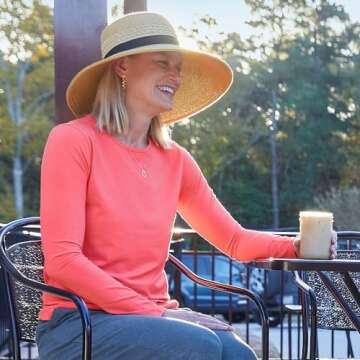 Coolibar Women's Shannon Beach Hat - Stylish Sun Protection