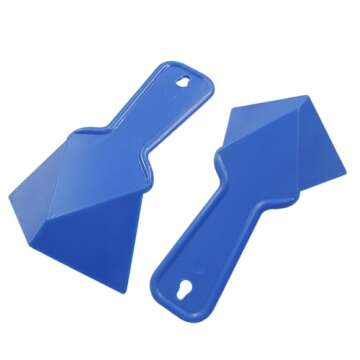 Moicstiy Durable Corner Trowel Tool Set for Drywall and Plastering (2 Pcs)