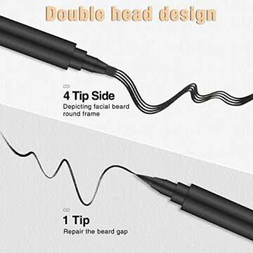 Long-Lasting Beard Pencil Filler for Men Waterproof