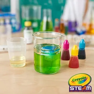 Crayola Liquid Science Kit for Kids, 15 Fun Experiments