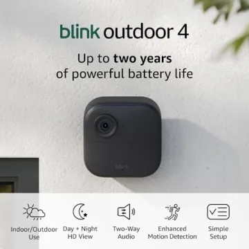 Blink Outdoor 4 Smart Security Camera with Two-Year Battery Life