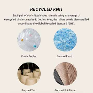 TIJN Open Toe Heeled Mules for Women, Square Flat, Triangle Low Block Heels, Recycled Knit Fabric, 100% Vegan,Katrin,9