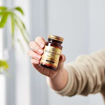 Solgar Wild Oregano Oil, 60 Softgels - Oregano Oil Concentrate - Immune Support - Non GMO, Gluten Free, Dairy Free - 60 Servings