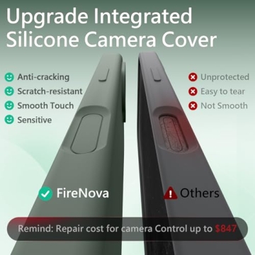 FireNova Magnetic Case for iPhone 17 with Camera Protection