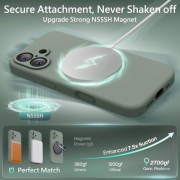 FireNova Magnetic Case for iPhone 17 with Camera Protection