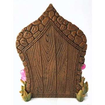 GlitZGlam Miniature Butterfly Fairy Door for Enchanted Gardens and Gnomes