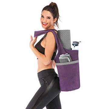 Stylish Ewedoos Yoga Mat Bag with Pockets and Comfort